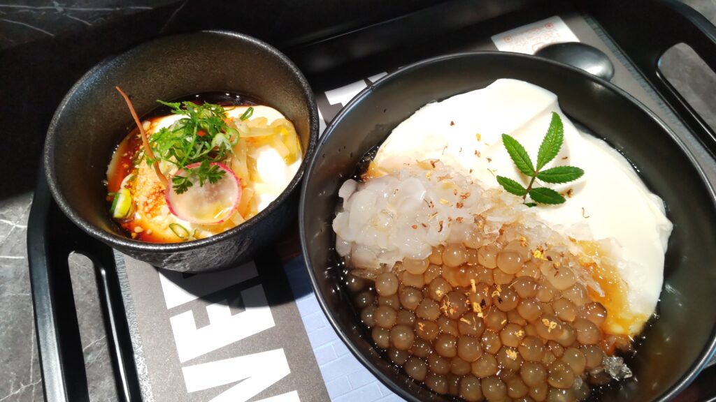 Sweet&Salty Tofu Pudding 1