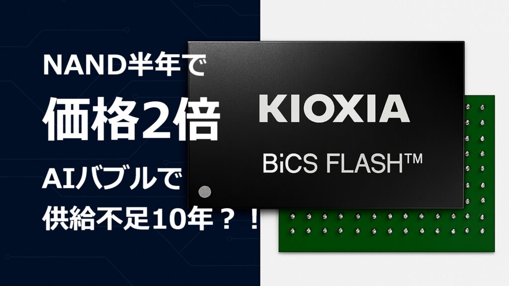 NAND price surge twice