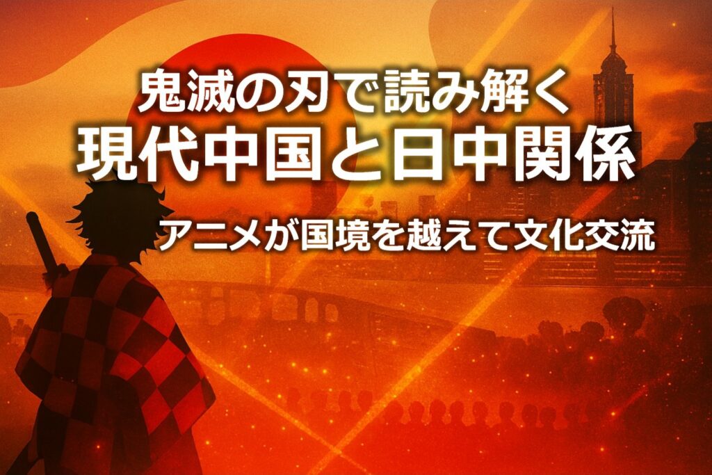 鬼滅の刃で読み解く現代中国と日中関係