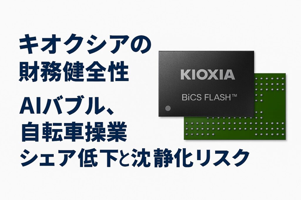 キオクシアの財務健全性とAIバブル