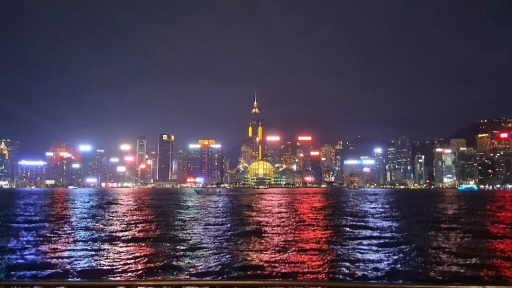 香港の夜景